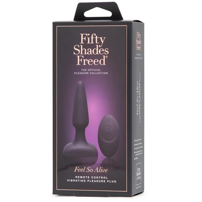 Anal Fifty Shades Freed Fifty Shades Freed Plug Anale Vibrante con Telecomando