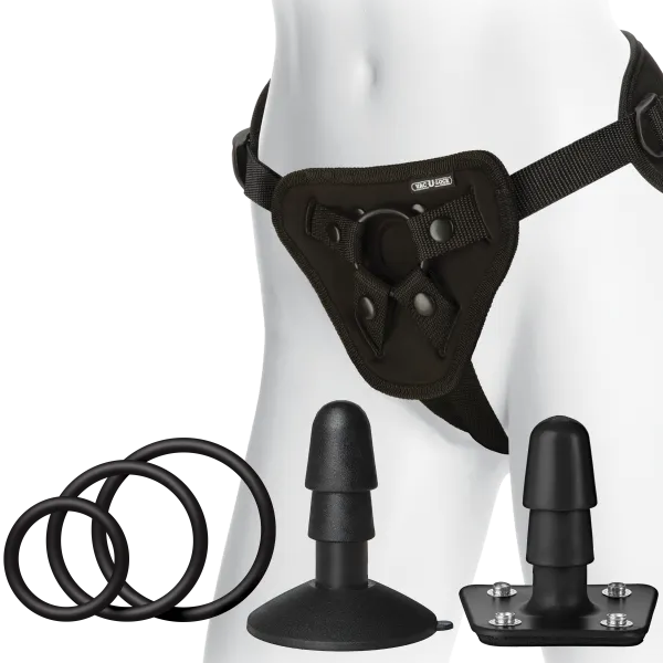 Doc Johnson Dildos Vac U Lock Dual Density Experienced Set Beige Doc Johnson Dildos Vac U Lock Dual Density Experienced Set Beige
