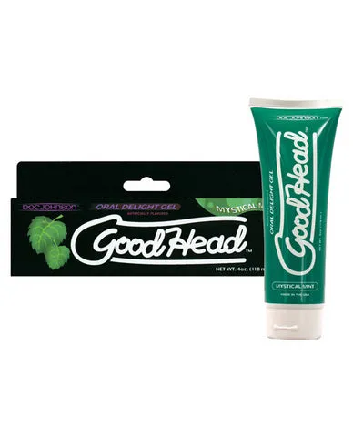 Good Head Oral Delight Gel Mystical Mint 4oz Doc Johnson Enhancers Good Head Oral Delight Gel Mystical Mint 4oz Doc Johnson Enhancers