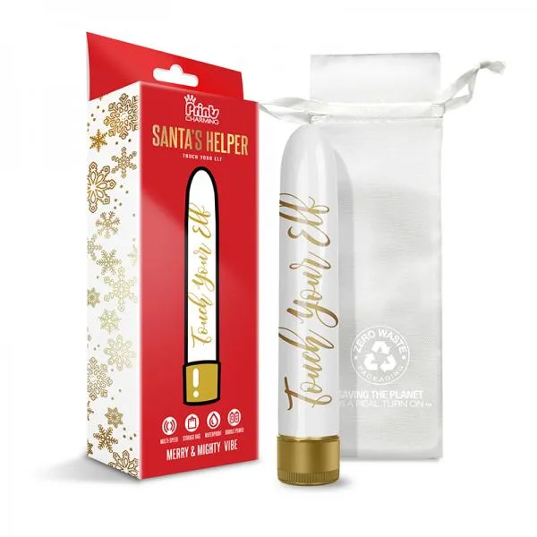 Santas Helper Touch Your Elf Merry Mighty Vibe With Storage Bag Global Novelties Vibrators Santas Helper Touch Your Elf Merry Mighty Vibe With Storage Bag Global Novelties Vibrators