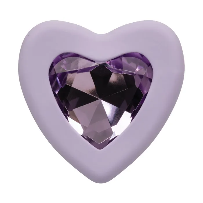 California Exotic Novelties Female Sex Toys 2 pcs Butt Plugs with crystal First Time purple