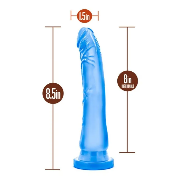 Realistic flexible dildo B Yours Sweetn Hard blue Blush Dildos