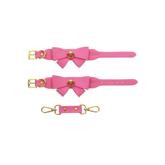 Vibrators Taboom Taboom Malibu Pink Decorative Ribbon Wrist Restraints