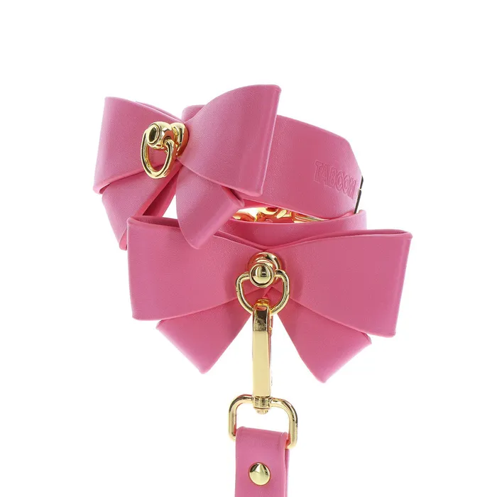 Vibrators Taboom Taboom Malibu Pink Decorative Ribbon Wrist Restraints