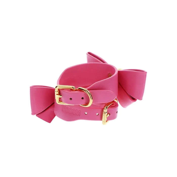 Vibrators Taboom Taboom Malibu Pink Decorative Ribbon Wrist Restraints