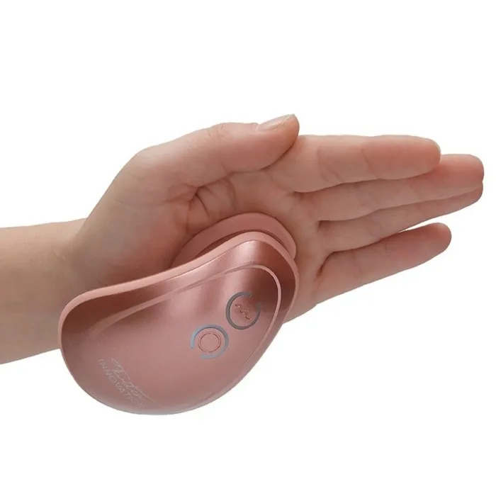 Vibrators Twitch Innovation Rose Gold HandsFree Suction Vibration Toy Shots Toys