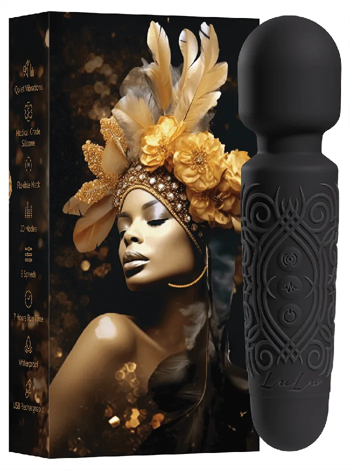 Lulu Toys Shop Female Sex Toys Lulu Mini Premium Intense Clitoral Stimulation Wand BLACK Lulu Toys Shop Female Sex Toys Lulu Mini Premium Intense Clitoral Stimulation Wand BLACK