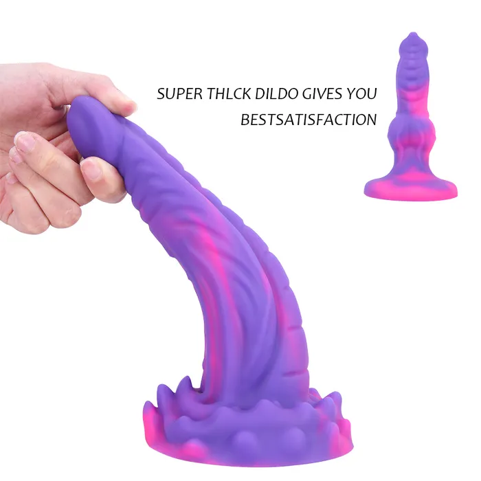 MD 637 inch Mamba Snake Realistic Dildo Silicone Large Anal Plug MD Anal