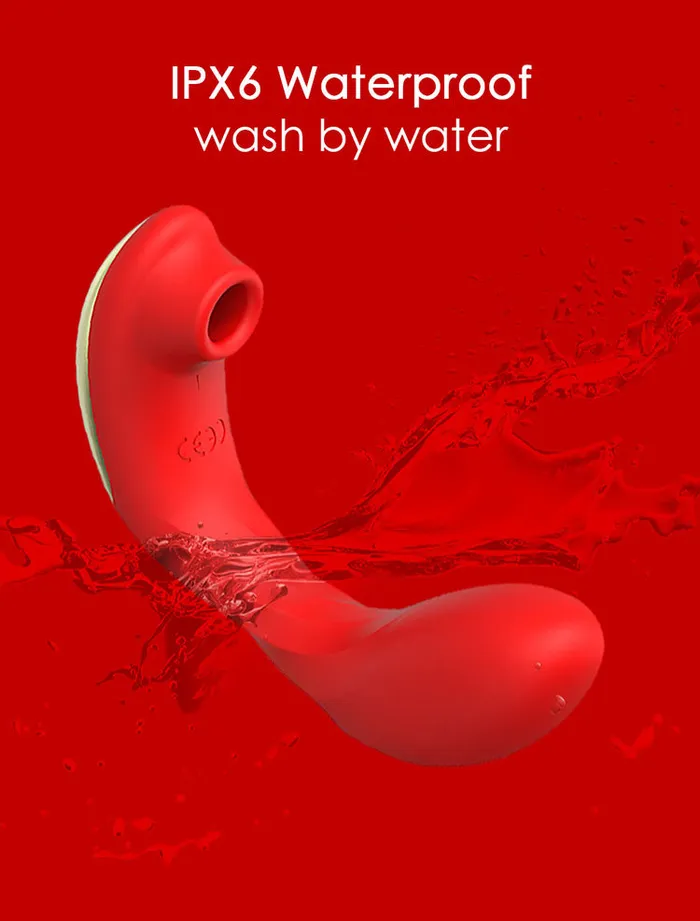 NAMIYA Female Sex Toys NAMIYA Moon Wearable Clitoris Suction GSpot Vibrator