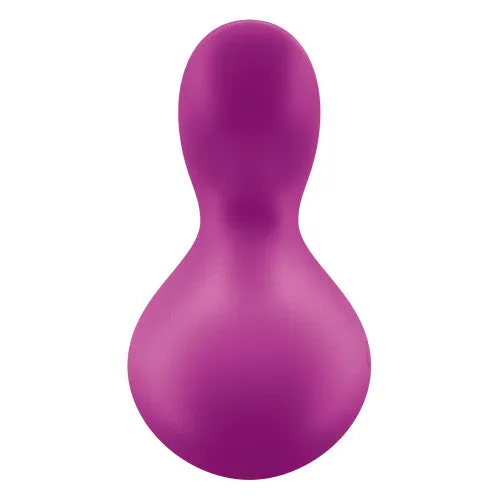 Vibrators Satisfyer Satisfyer Viva La Vulva 3 Clitoral Stimulator Violet