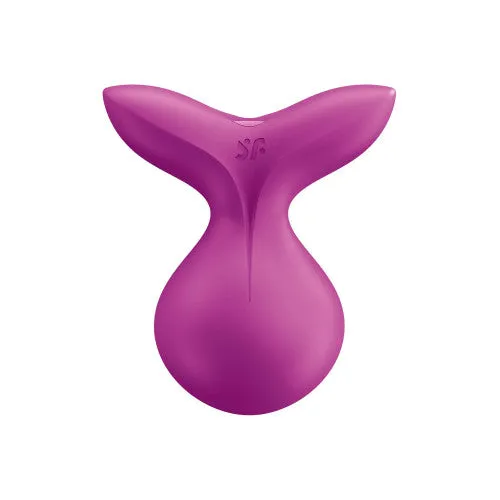 Vibrators Satisfyer Satisfyer Viva La Vulva 3 Clitoral Stimulator Violet