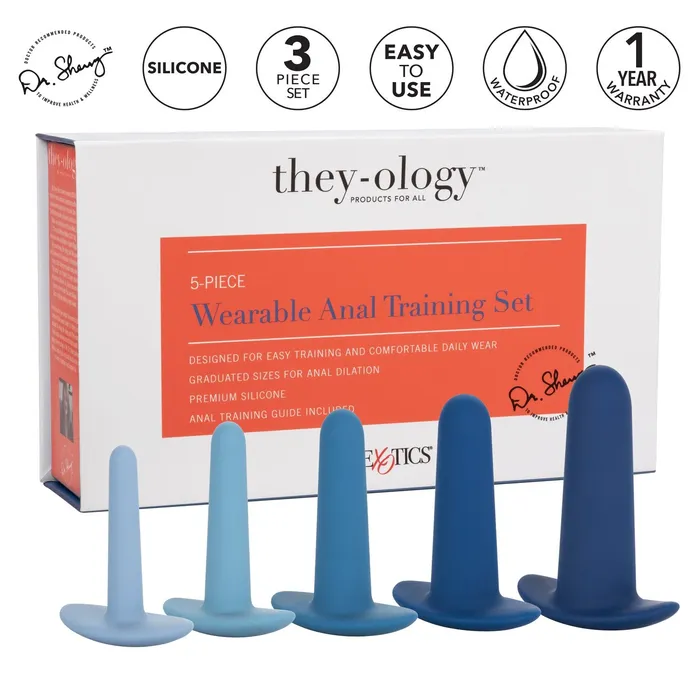 Anal Theyology 5Piece Wearable Anal Training Set CalExotics Anal Theyology 5Piece Wearable Anal Training Set CalExotics