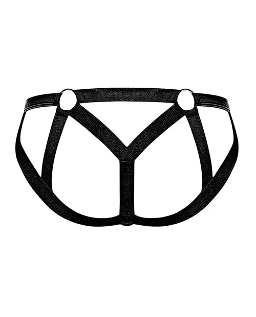Comme Ci Comme Ca Cage Matte Strappy Ring Jock Male Sex Toys