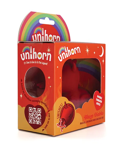 Creative Conceptions Vibrators Unihorn Blaze Diablo Red