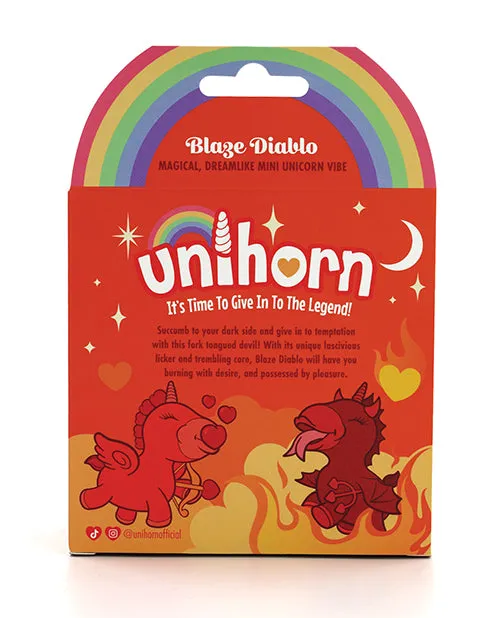 Creative Conceptions Vibrators Unihorn Blaze Diablo Red