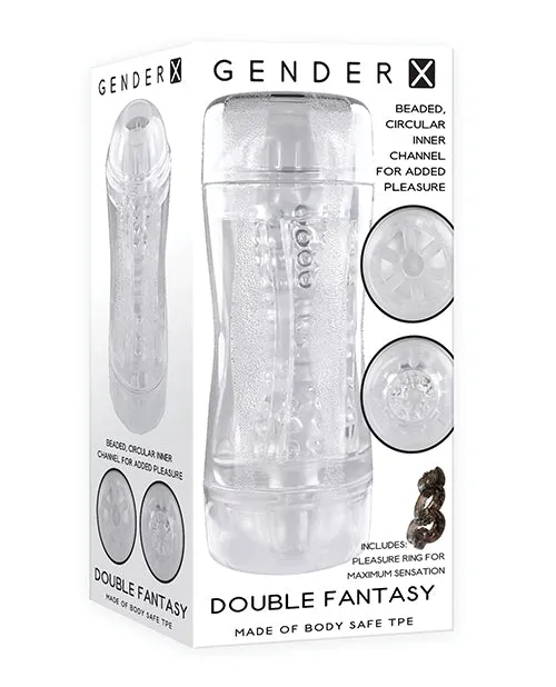 Evolved Novelties INC Anal Gender X Double Fantasy Clear