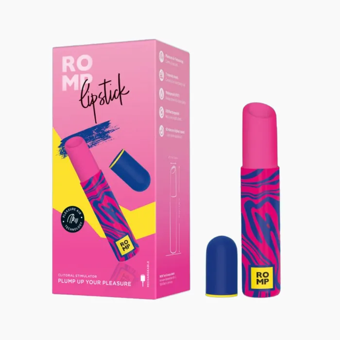 Female Sex Toys ROMP Lipstick Suction Stimulator Dame