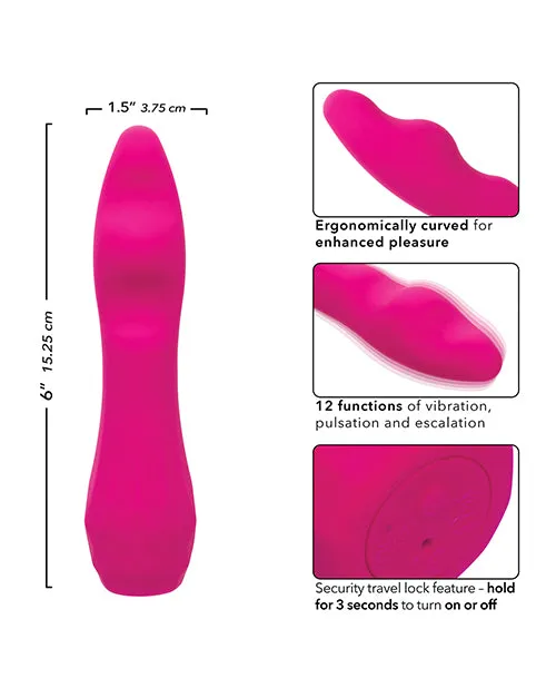 Gia Curved Pleaser Pink California Exotic Novelties Vibrators