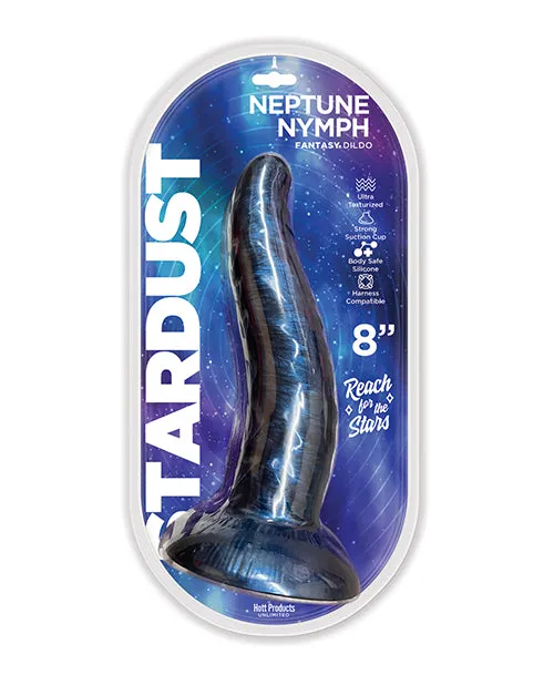 Hott Products Stardust Neptune Nymph 9 Dildo Purple Dildos