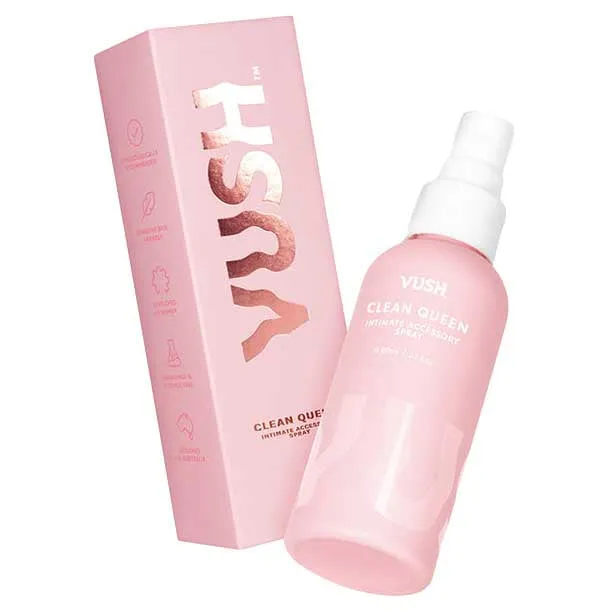 iloveexcitement Vibrators Vush Clean Queen Intimate Accessory Spray 27oz