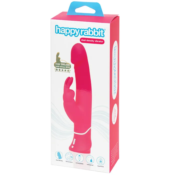 LoveHoney Vibrators Happy Rabbit Realistic Dual Density Rabbit