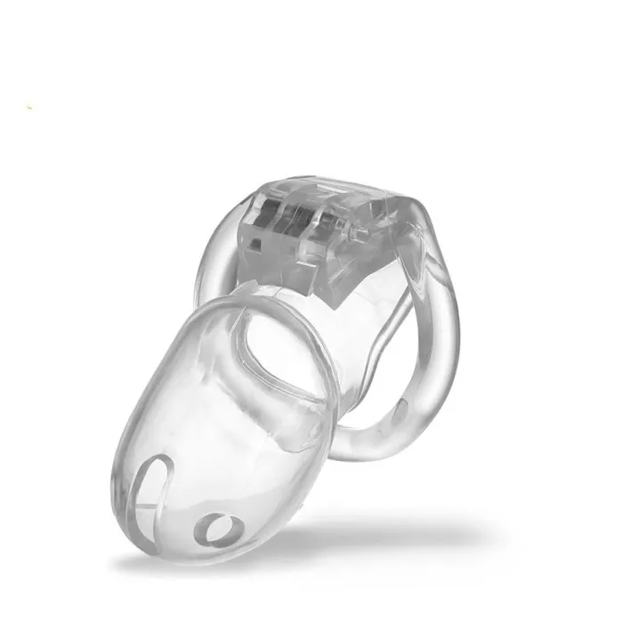 Male Sex Toys Brutus Stealth Chastity Cage Clear Brutus
