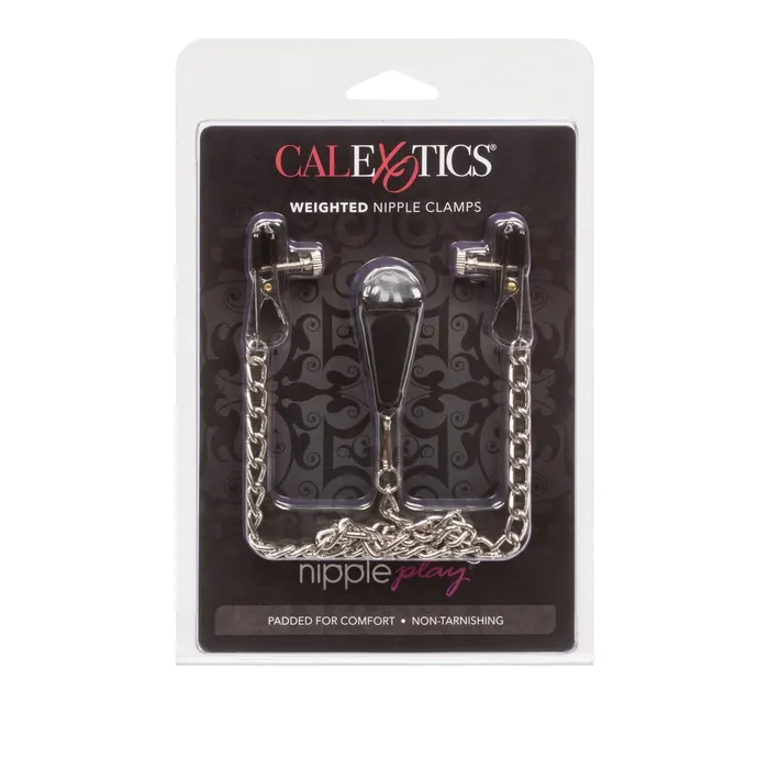 Nipple Play Weighted Nipple Clamps CalExotics Couples Nipple Play Weighted Nipple Clamps CalExotics Couples
