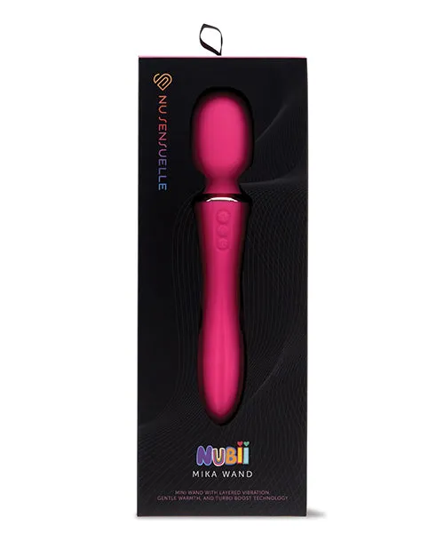 Novel Creations Usa INC Vibrators Nu Sensuelle Mika Heating Nubii Mini Wand