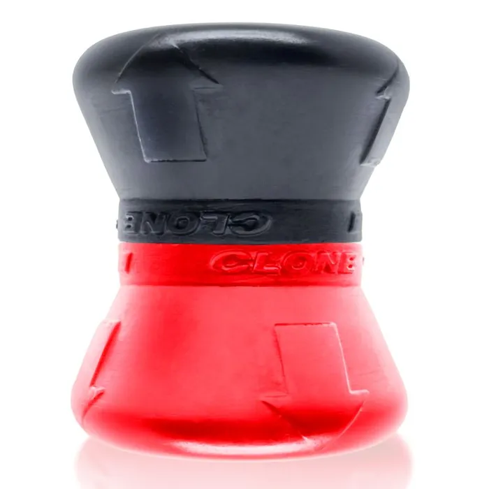OxBalls Vibrators OxBalls Clone Duo 2Piece Ballstretcher RedBlack