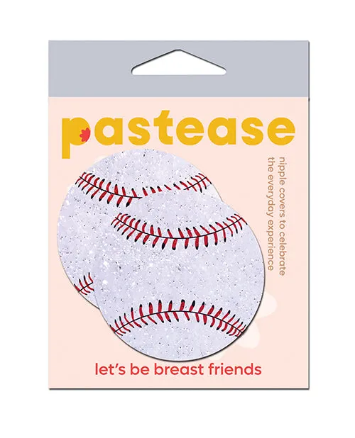 Pastease Vibrators Pastease Premium Baseball Sparkly White OS
