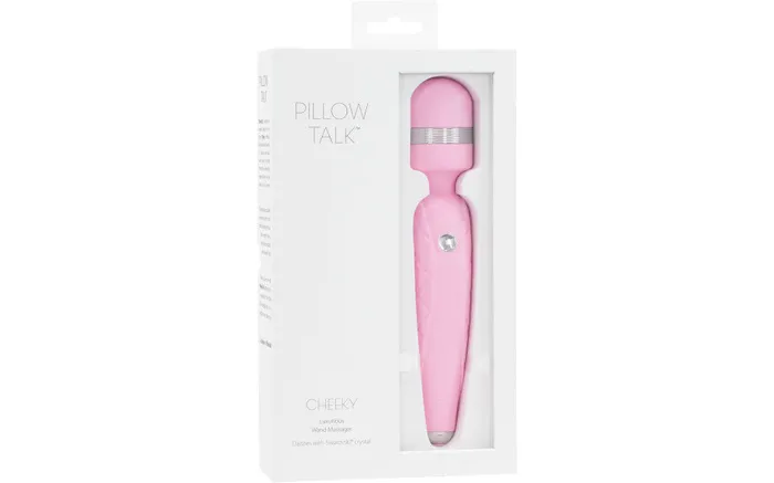 Pillow Talk Vibrators Pillow Talk Cheeky Rechargeable Wand Pink