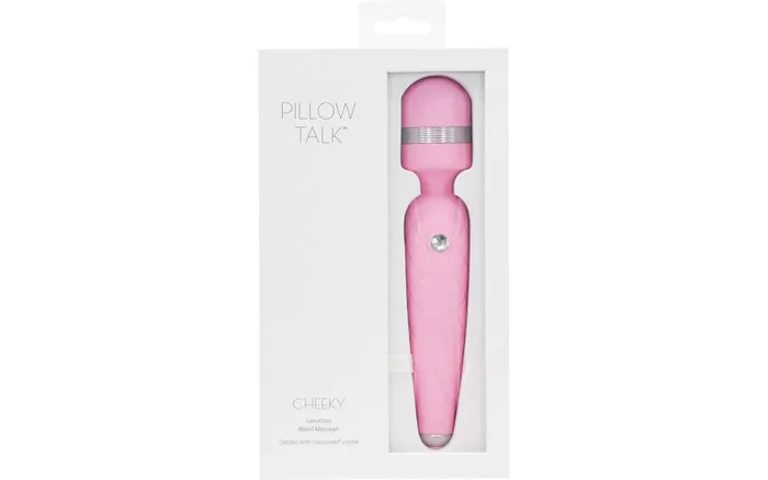 Pillow Talk Vibrators Pillow Talk Cheeky Rechargeable Wand Pink