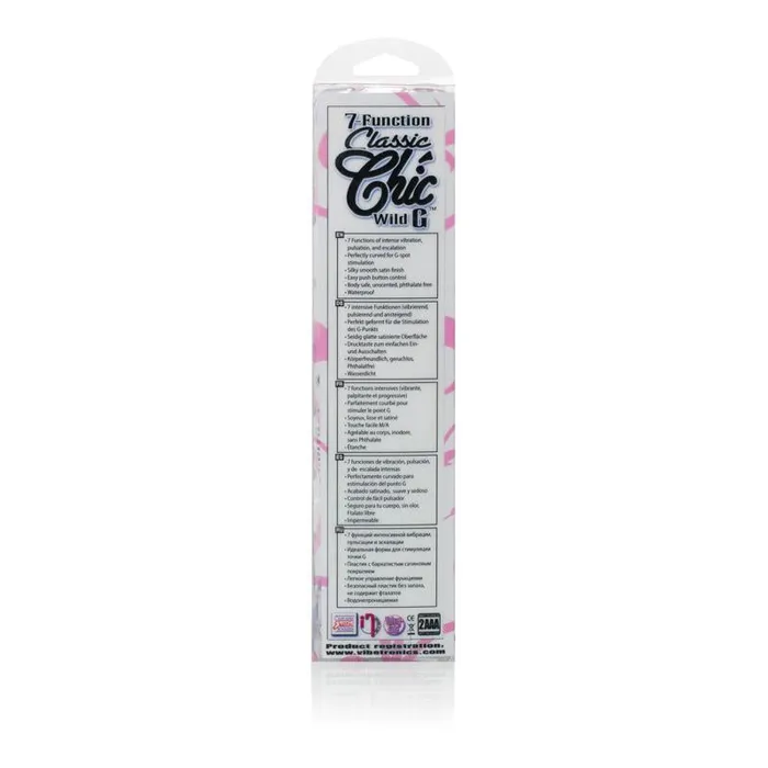 Vibrators CalExotics 7Function Classic Chic Wild Vibrators CalExotics 7Function Classic Chic Wild