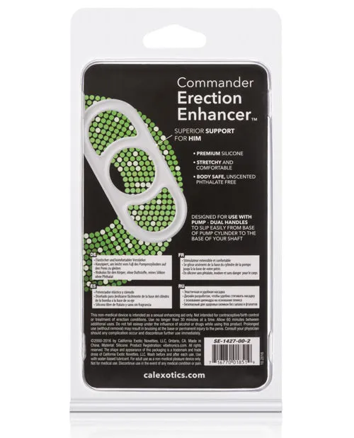 Vibrators California Exotic Novelties Commander Erection Enhancer White