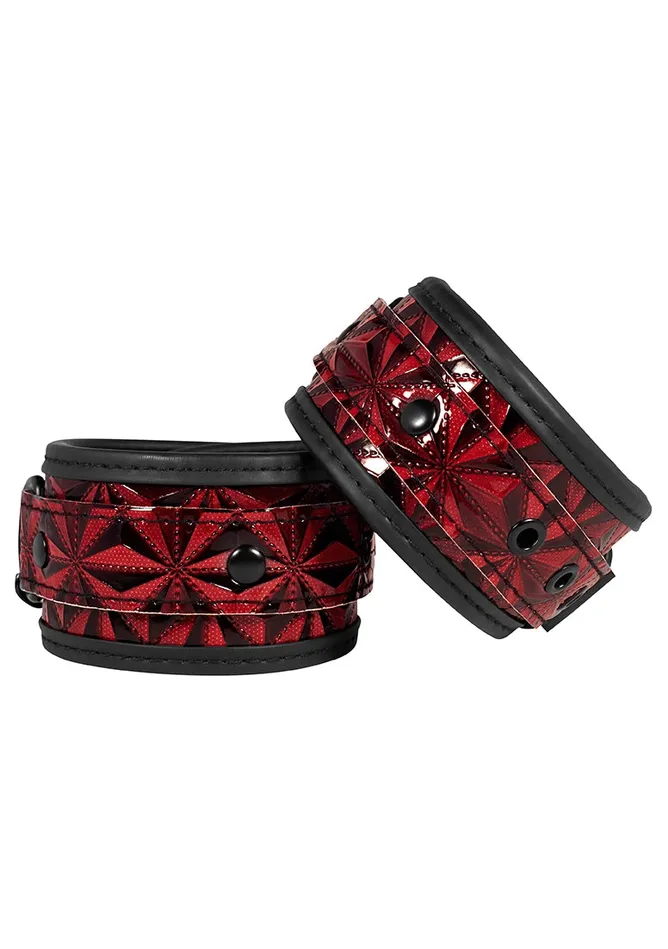 Luxury Spreader Bar Burgundy Shots America Vibrators