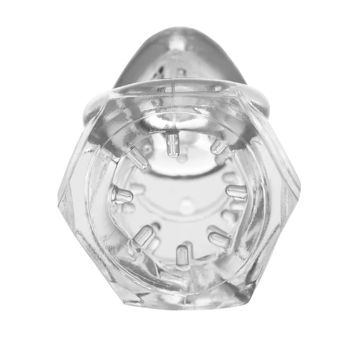 Male Sex Toys XR Brands Detained 20 Restrictive Chastity Cage With Nubs