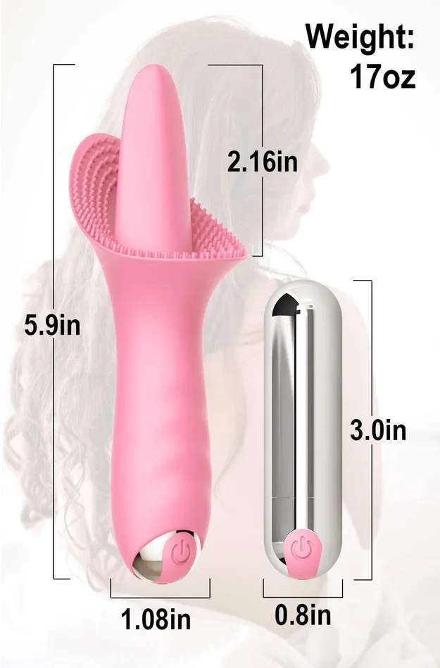 Sohimi 10 Vibraring Mode 2 In 1 Waterproof Stimulation Silicone Vibrator Female Sex Toys