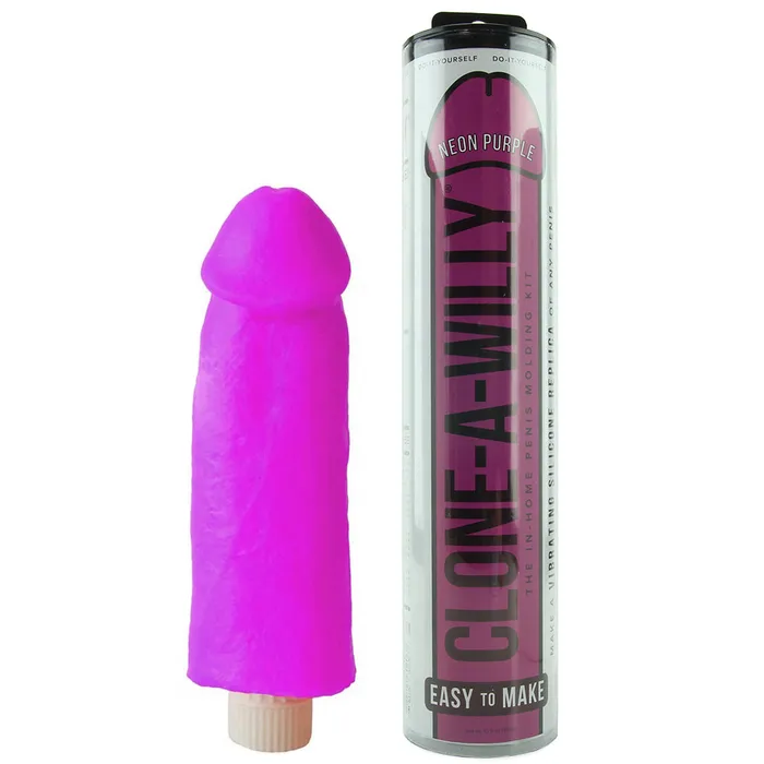 Vibrators CloneAWilly Neon Purple Nalpac