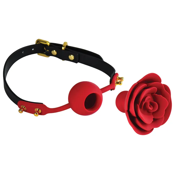 ZALO ROSE BALL GAG Male Sex Toys