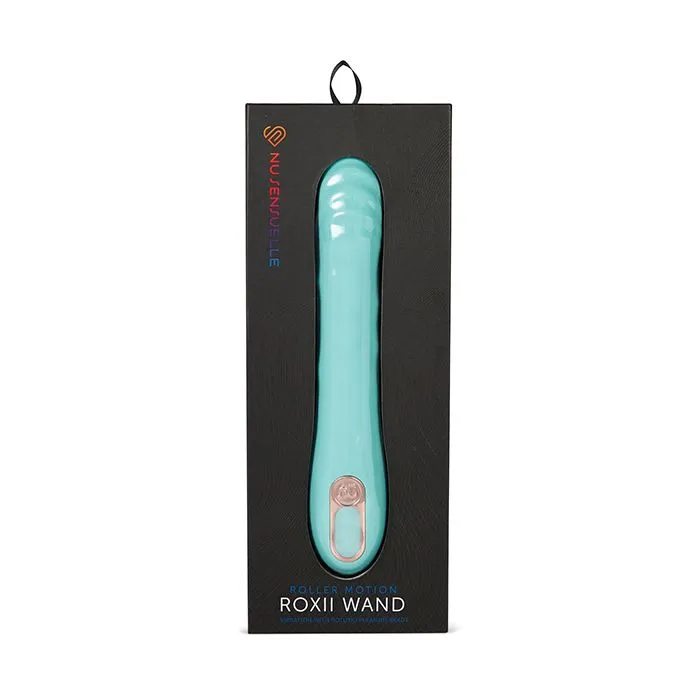 Nu Sensuelle Roxii Rechargeable Silicone Wand with Roller Motion Sensuelle Female Sex Toys Nu Sensuelle Roxii Rechargeable Silicone Wand with Roller Motion Sensuelle Female Sex Toys