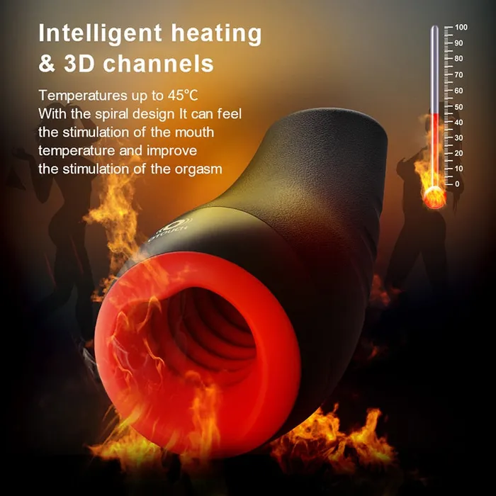 Own Pleasures Female Sex Toys Automatic Heating Men Vibrator Cup