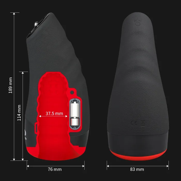 Own Pleasures Female Sex Toys Automatic Heating Men Vibrator Cup