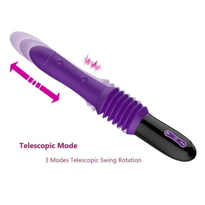 Own Pleasures Female Sex Toys USB Thrusting Dildo Mini Sex Machine